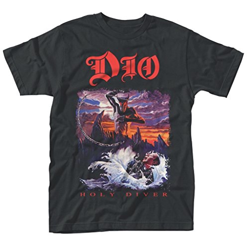 Amazon.com: Dio Ronnie James Dio Holy Diver Rock Official Tee T